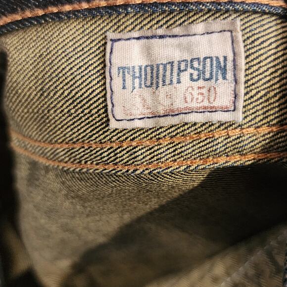 Ralph Lauren Blue Label Brand Thompson 650 Dark Wash Straight Leg Jeans Size 31 - Picture 3 of 7